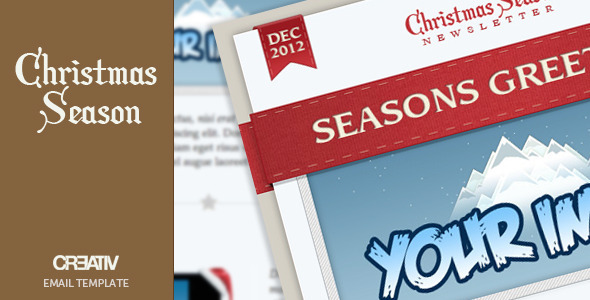 Christmas Season Email Template - Email Templates Marketing