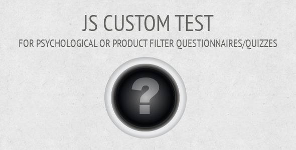 JS Custom Test - CodeCanyon Item for Sale