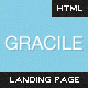 Gracile - Super Clean Landing Page - ThemeForest Item for Sale