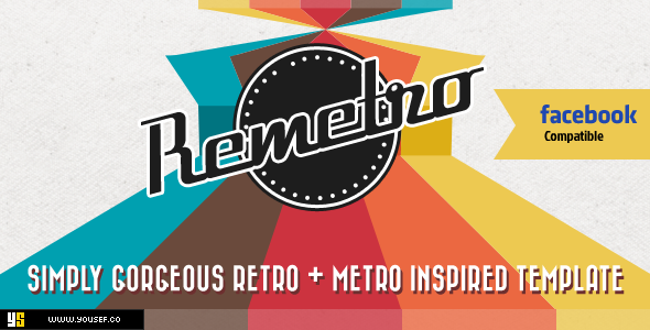 Remetro | Single Page Portfolio - Portfolio Creative