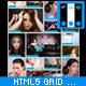 HTML5 Responsive Photo Multimedia Grid - CodeCanyon Item for Sale