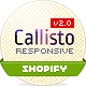Callisto for Shopify - Premium Responsive Theme - ThemeForest Item for Sale