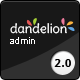 Dandelion Admin - Responsive Admin Template - ThemeForest Item for Sale