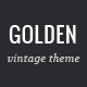 GOLDEN - Responsive Vintage HTML5/CSS Template - ThemeForest Item for Sale