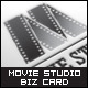 Movie Studio Business Card - GraphicRiver Item for Sale