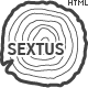 Sextus Site Template - ThemeForest Item for Sale
