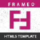 Frameo - Creative HTML5 Template - ThemeForest Item for Sale