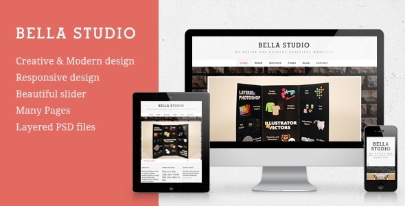 Bella Studio - Responsive Portfolio and Business - Portfolio Creative