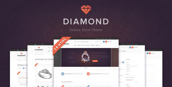 Diamond â€” HTML5 & CSS3 store template - Fashion Retail