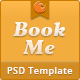 Book Me PSD - ThemeForest Item for Sale