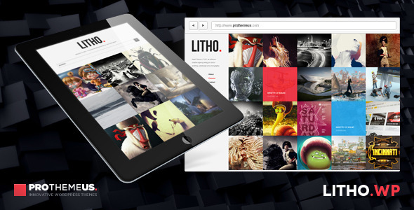 Litho | WordPress Theme for Visual Enthusiasts - Portfolio Creative