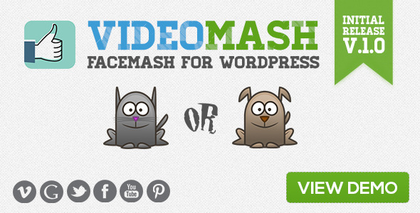 Video Mash Facemash for WordPress