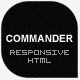 COMMANDER - Responsive HTML Template - ThemeForest Item for Sale