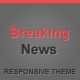 BreakingNews - Responsive WordPress Theme - ThemeForest Item for Sale