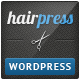 Hairpress - WordPress Theme for Hair Salons - ThemeForest Item for Sale