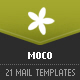 MOCO â€“ 21 modular newsletter templates - ThemeForest Item for Sale