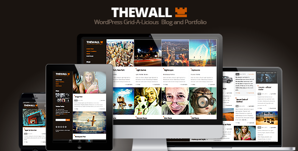 TheWall - Grid-A-Licious Blog and Portfolio theme - Creative WordPress