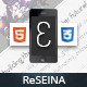 Resepina Mobile Retina | HTML5 &amp; CSS3 And iWebApp - ThemeForest Item for Sale