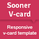 Sooner V-card Responsive One Page V-card Template - ThemeForest Item for Sale