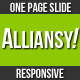 ALLIANSY-responsive one-slide wordpress theme - ThemeForest Item for Sale