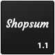 Shopsum - Responsive Commerce Business Solution - ThemeForest Item for Sale