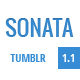 Sonata - Clean Tumblr Theme - ThemeForest Item for Sale