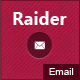 Raider - Responsive Multipurpose E-mail Template - ThemeForest Item for Sale