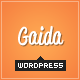 Gaida - Responsive Portfolio WordPress Theme - ThemeForest Item for Sale