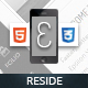 Reside Mobile Retina | HTML5 &amp; CSS3 And iWebApp - ThemeForest Item for Sale