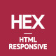 Hexagonal – Clean Multipurpose Responsive Website - ThemeForest Item for Sale