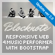 Blocknote - Responsive Website for Band/Musician - ThemeForest Item for Sale