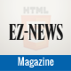 EZ-News HTML5 Template - ThemeForest Item for Sale