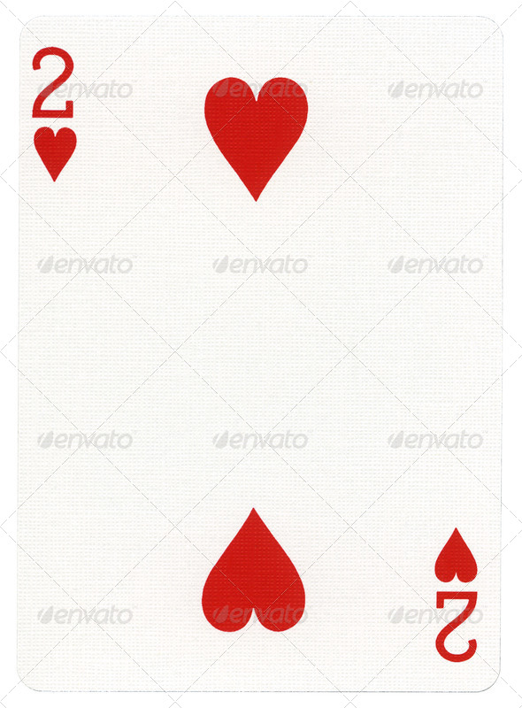 Playing Card - Two of Hearts