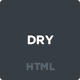 Dry - One Page Responsive Template - ThemeForest Item for Sale