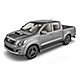 Pickup Double Cab Mock Up - GraphicRiver Item for Sale