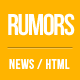 Rumors - News / Magazine Responsive HTML5 Template - ThemeForest Item for Sale