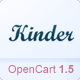 Kinder - 4 in 1 Premium OpenCart template - ThemeForest Item for Sale