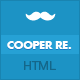 Cooper - vCard &amp; Portfolio Metro HTML Template - ThemeForest Item for Sale