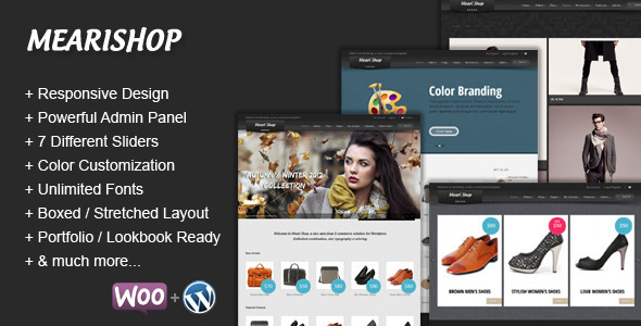 Mearishop - a Clean Responsive E-commerce Theme - WooCommerce eCommerce