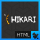 Hikari - Premium Portfolio and Blog Template - ThemeForest Item for Sale