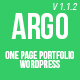 Argo - Modern OnePage Metro UI Wordpress Theme - ThemeForest Item for Sale