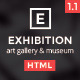 Exhibition - HTML Landing Page Art Gallery/ Muesum - ThemeForest Item for Sale