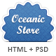 Oceanic Store - Responsive HTML Template - ThemeForest Item for Sale