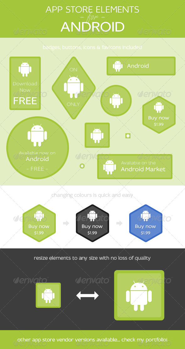 Android App Store Icon Graphicriver app store