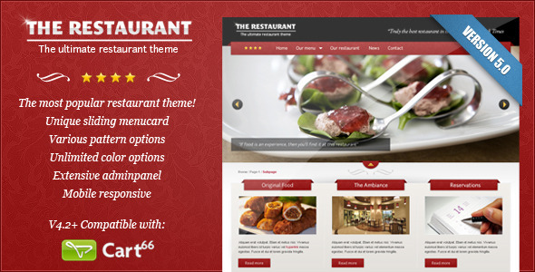 The Restaurant - Cart66 eCommerce