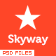 Skyway - One Page Portfolio PSD Template - ThemeForest Item for Sale