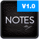 Notes - Personal WordPress Theme - ThemeForest Item for Sale