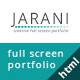 Jarani - Creative Full Screen Portfolio HTML - ThemeForest Item for Sale