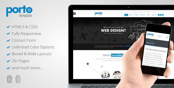 Porto - Responsive HTML5 Template - Business Corporate