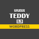 Teddy-Responsive Blog Magazine Portfolio WP Theme - ThemeForest Item for Sale
